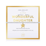 Joma Jewellery Beautifully Boxed A little You Are A Wonderful Daughter Bracelet - Gifteasy Online