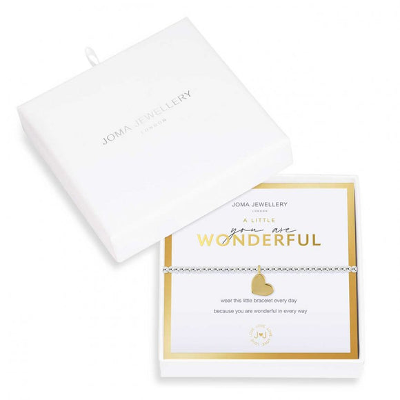 Joma Jewellery Beautifully Boxed A little You Are A Wonderful  Bracelet - Gifteasy Online