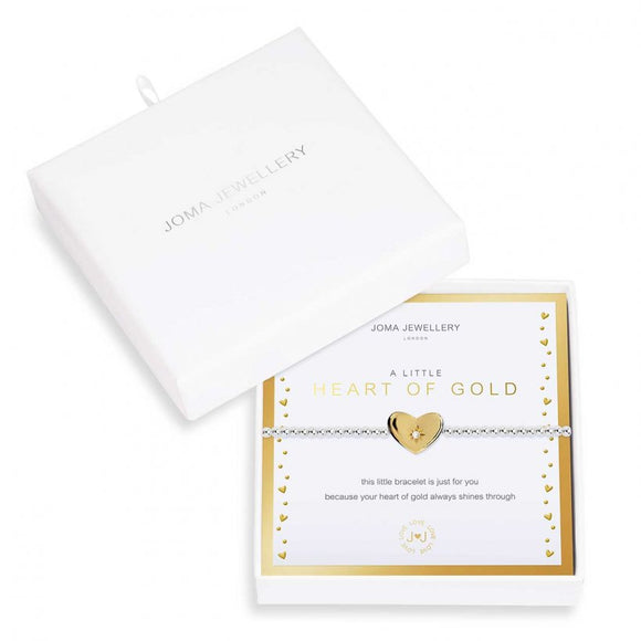 Joma Jewellery Beautifully Boxed A Little Heart of Gold Bracelet - Gifteasy Online