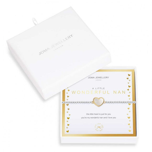 Joma Jewellery Beautifully Boxed A Little Wonderful Nan Bracelet - Gifteasy Online