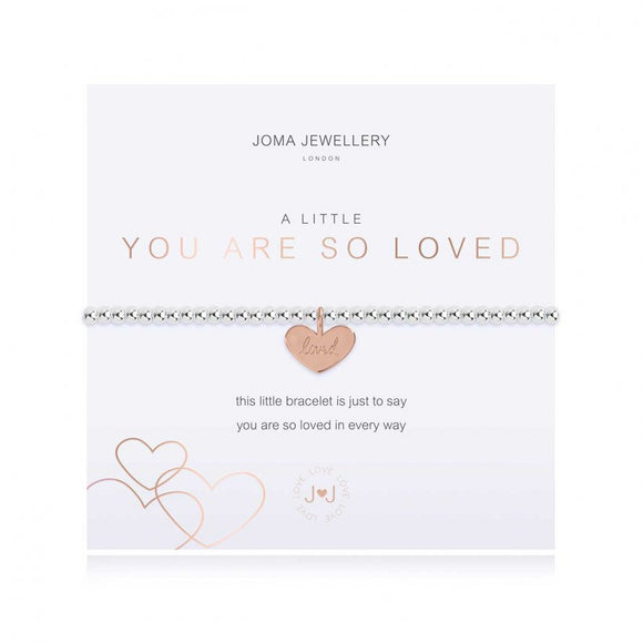 Joma Jewellery A Little You Are So Loved Bracelet - Gifteasy Online