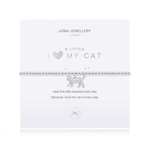 Joma Jewellery A Little I Love My Cat Bracelet - Gifteasy Online