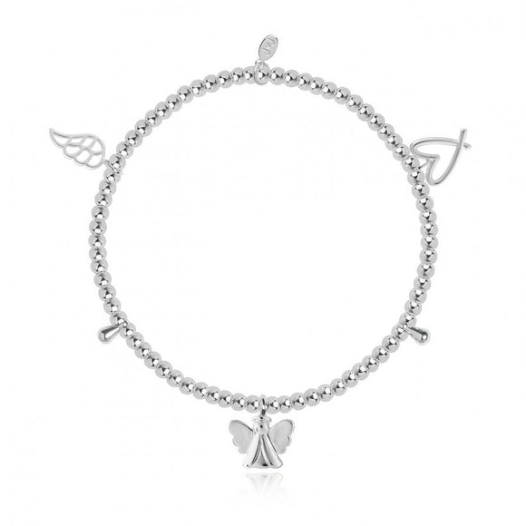 Joma Jewellery Life's A Charm Bracelet Guardian Angel - Gifteasy Online