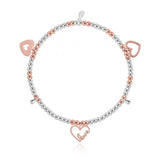 Joma Jewellery Lifes A Charm Live Laugh Love Bracelet - Gifteasy Online