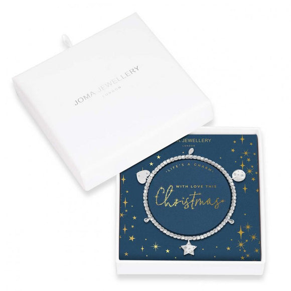 Joma Jewellery Life's A Charm With Love This Christmas  Bracelet - Gifteasy Online