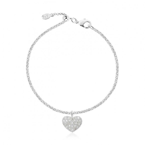 Joma Jewellery Belle Pave Heart Bracelet - Gifteasy Online