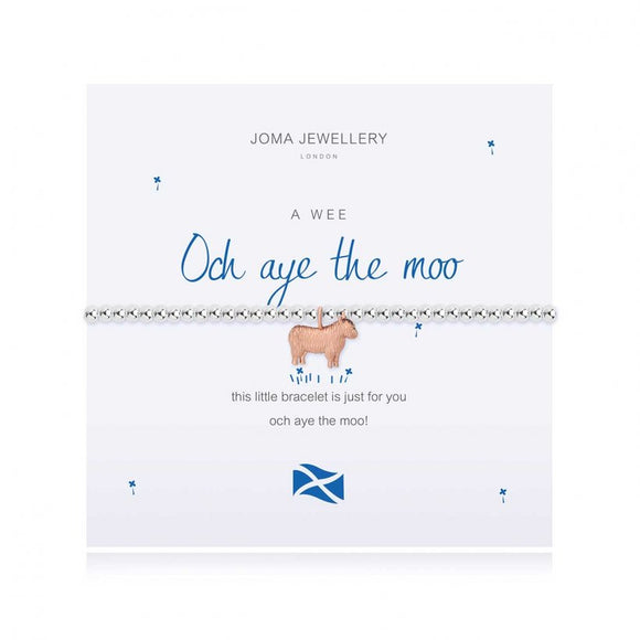 Joma Jewellery A Little Och Aye The Moo Bracelet - Gifteasy Online