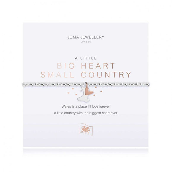 Joma Jewellery A Little Big Heart Small Country  Bracelet - Gifteasy Online