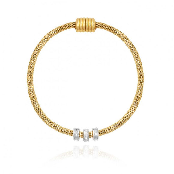 Joma Jewellery Halo Venetian Chain Two Tone Bracelet - Gifteasy Online