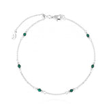 Joma Jewellery Birthstone Anklet May - Gifteasy Online