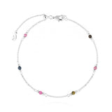 Joma Jewellery Birthstone Anklet October - Gifteasy Online