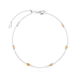 Joma Jewellery Birthstone Anklet November - Gifteasy Online