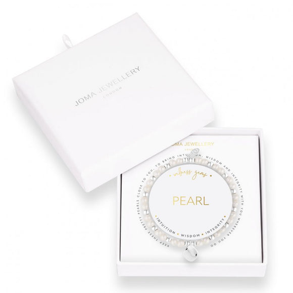 Joma Jewellery Wellness Gems Pearl Bracelet - Gifteasy Online