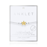 Joma Jewellery Two Tone Starfish Anklet - Gifteasy Online