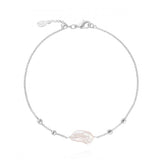 Joma Jewellery Silver Pearl Anklet - Gifteasy Online