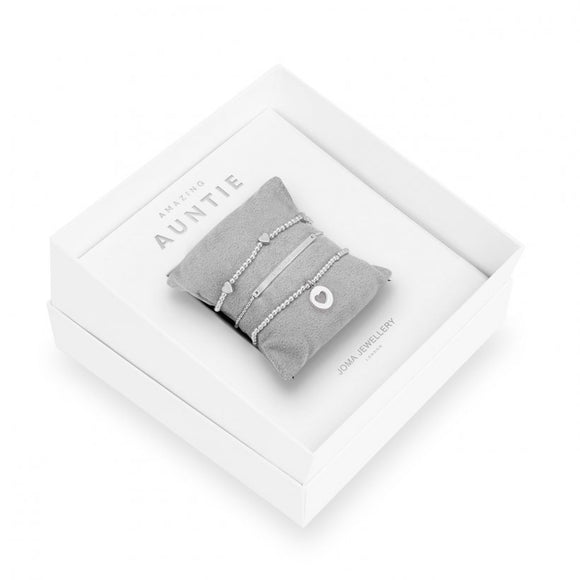 Occasion  Amazing Auntie  Gift Boxed Bracelet  Set By Joma Jewellery - Gifteasy Online