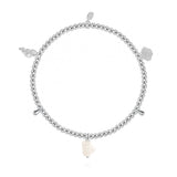 Joma Jewellery Life's A Charm Bracelet The World is Your Oyster - Gifteasy Online