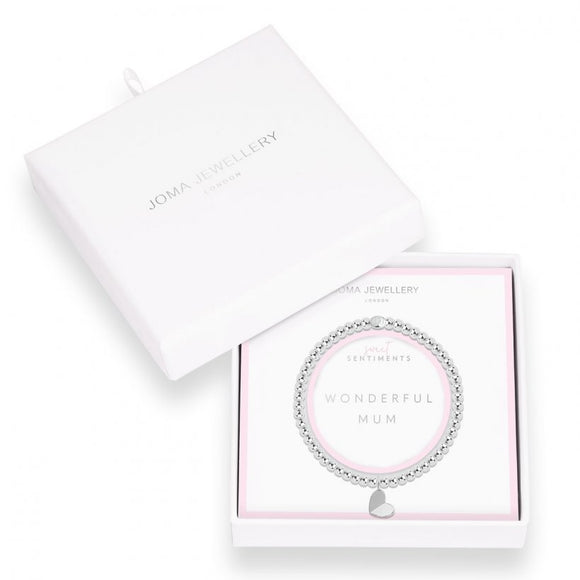 Sweet Sentiments | Wonderful Mum Boxed Bracelet  By Joma Jewellery - Gifteasy Online