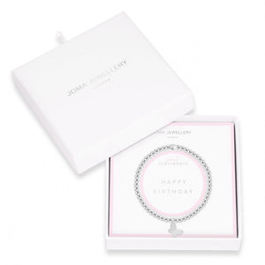Sweet Sentiments | Happy Birthday Boxed Bracelet  By Joma Jewellery - Gifteasy Online