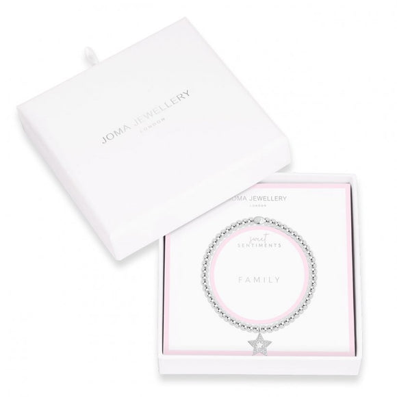 Sweet Sentiments  Family  Boxed Bracelet  By Joma Jewellery - Gifteasy Online