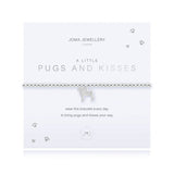 Joma Jewellery A Little Pugs and Kisses Bracelet - Gifteasy Online