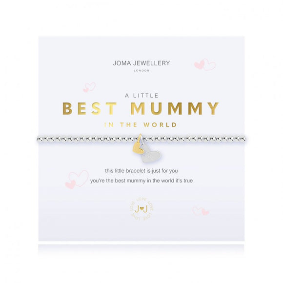 Joma Jewellery a little Best Mummy In The World Bracelet - Gifteasy Online