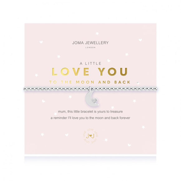 Joma Jewellery a little Love You To The Moon and Back Bracelet - Gifteasy Online