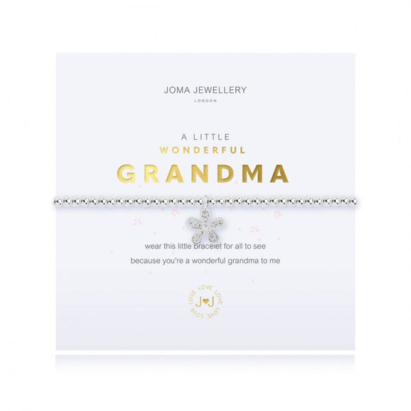 Joma Jewellery a little Wonderful Grandma Bracelet - Gifteasy Online
