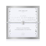 Joma Jewellery  A little Happy Birthday Darling Daughter Bracelet - Gifteasy Online
