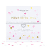 Joma Jewellery Confetti A little Wonderful Mum Bracelet - Gifteasy Online