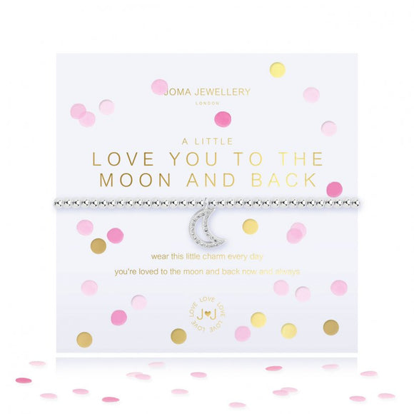 Joma Jewellery Confetti A Little Love You To The Moon and Back Bracelet - Gifteasy Online