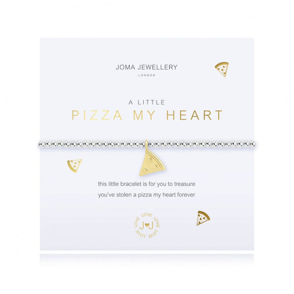 Joma Jewellery  a little Pizza My Heart Bracelet - Gifteasy Online