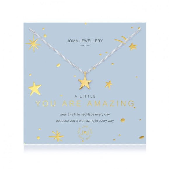 Joma Jewellery A Little You Are Amazing Necklace - Gifteasy Online