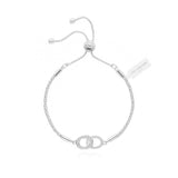 Joma Jewellery Halo | Silver Bracelet - Gifteasy Online