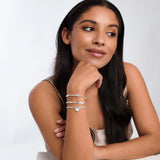 Joma Jewellery Occasion Gift Box Live Love Sparkle Bracelets Set of 3 - Gifteasy Online