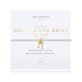 Joma Jewellery A Little Great Minds Drink Alike Bracelet - Gifteasy Online