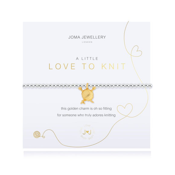 A little Love To Knit Bracelet  By Joma Jewellery - Gifteasy Online