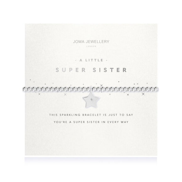 Joma Jewellery A Little Super Sister Bracelet - Gifteasy Online