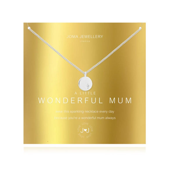 A Little Wonderful Mum Necklace By Joma Jewellery - Gifteasy Online