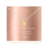 Joma Jewellery A little Birthday Girl Necklace - Gifteasy Online