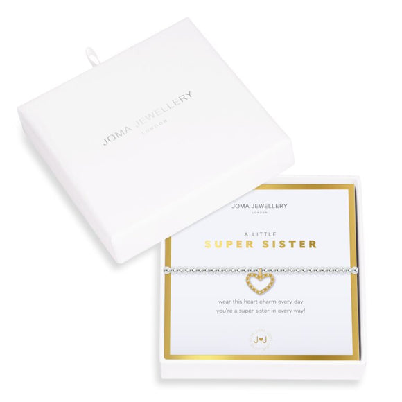 Joma Jewellery Beautifully Boxed A Little Super Sister Bracelet - Gifteasy Online