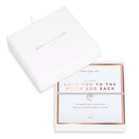 Joma Jewellery Beautifully Boxed A Little I Love You To The Moon And Back Bracelet - Gifteasy Online