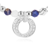 Joma Jewellery Wellness Gems Howlite and Blue Lace Agate Bracelet - Gifteasy Online