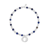 Joma Jewellery Wellness Gems Lapis Lazuli and Moonstone Bracelet - Gifteasy Online