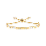 Joma Jewellery  Bracelet Bar Baguette CZ Bangle Gold - Gifteasy Online
