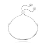 Joma Jewellery   Bracelet Bar Bamboo Bangle Silver - Gifteasy Online