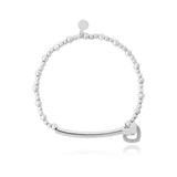 Joma Jewellery   Bracelet Bar All You Need Is Love Bracelet Silver - Gifteasy Online