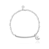 Joma Jewellery Bracelet Bar Love You To The Moon and Back Bracelet Silver - Gifteasy Online