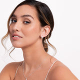 Joma Jewellery  FREYA FEATHER HUGGIES EARRINGS - Gifteasy Online