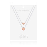Joma Jewellery Luella Heart Layered Necklace - Gifteasy Online